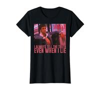 Scarface I Always Tell The Truth Even When I Lie T-Shirt, Femme, Noir, M
