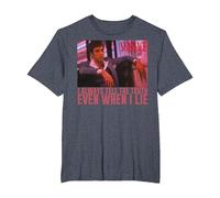 Scarface I Always Tell The Truth Even When I Lie T-Shirt, Homme Grandes Tailles, Bleu Chiné, 5X Tall