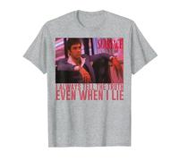 Scarface I Always Tell The Truth Even When I Lie T-Shirt, Homme, Gris Chiné, XXL