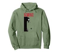 Scarface Original Movie Poster Sweat à Capuche, Unisexe pour Adultes, Vert Sauge, M