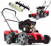 Scarificateur à essence 55791 Aérateur de gazon 2en1 Aérateur 5,7 CV Cultivateur de gazon Fraises