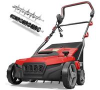 Scarificateur Aérateur de pelouse électrique 2 en 1 1800 watts Largeur travail 38cm