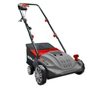 DEDRA Scarificateur électrique, puissant 1500 W, 3000 tr/min, largeur de travail de 32 cm, faible niveau sonore, sac collecteur de 30 l, avec réglage de la profondeur
