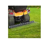 vidaXL Scarificateur pour tondeuse autoportée 109 cm aérateur de gazon