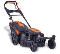 Scarificateur Tondeuse à Gazon Thermique 4-en-1 2,9 kW - Coupe 51 cm - Hauteur 25 à 75 mm