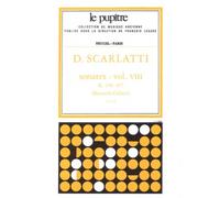 Domenico scarlatti : sonates volume 8 k358 - k407 - clavecin - collection le pupitre