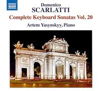 Scarlatti: Keyboard Stas 20 [Artem Yasynskyy] [Naxos: 8573604]