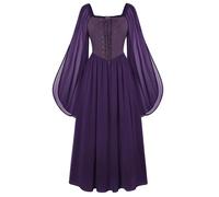 Scarlet Darkness Déguisement de Pirate médiéval de la Renaissance avec | Idéal pour les salons de renne, les costumes de fées, les déguisements de princesse, les fêtes de pirates