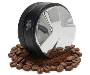 Scarlet espresso Distributor"Grande Tre" Tamper 58 mm pour une extraction parfaite de toutes les machines à couper. Noir
