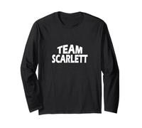 Scarlett est Le nom - Funny Team Scarlett Manche Longue