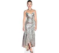 Scarlett Johansson (Silver Dress) Silhouette en Carton Taille Mini