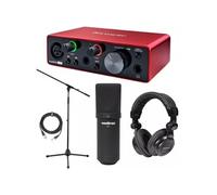 Scarlett Solo 3rd Gen XM1 Pack Interfaces Audio USB