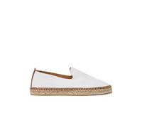 Scarosso, Homme, Chaussures, Blanc, Taille: 41 EU Espadrilles Martin en toile blanche