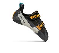 Scarpa Booster, Chaussons d'escalade, Black-Orange FZC.,
