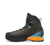 SCARPA Bottes de randonnée et d'alpinisme imperméables Ribelle HD pour homme, Carbone/bleu azur, 10-10.5