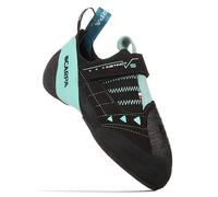 Scarpa - Chaussons d'escalade - Instinct VS W Black Aqua pour Femme en Cuir - Taille 35 - Vert Vert 35