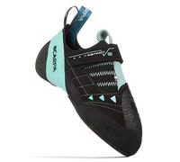 Scarpa - Chaussons d'escalade - Instinct VS W Black Aqua pour Femme en Cuir - Taille 36 - Vert Vert 36