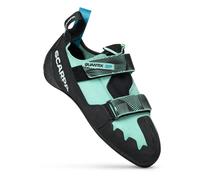 Scarpa - Chaussons d'escalade - Quantix SF Wmn Aqua Black pour Femme - Taille 35.5 - Bleu Bleu 35.5