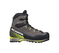 Scarpa - Chaussures d'alpinisme GORE-TEX - Manta Tech GTX Shark Lime pour Homme en Cuir - Taille 44.5 - Gris Gris 44.5