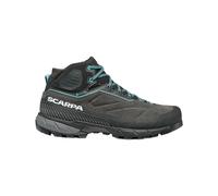Scarpa - Chaussures d'approche polyvalentes en GORE-TEX® - Rapid XT Mid GTX W Shark Aqua pour Femme en Cuir - Taille 38.5 - Gris Gris 38.5
