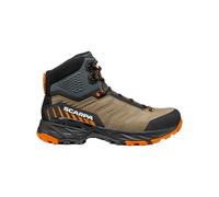 Scarpa - Chaussures de randonnée/trekking GORE-TEX - Rush Trek GTX pour Homme en Cuir - Taille 44 - Marron Marron 44