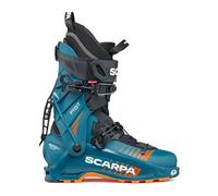 Scarpa - Chaussures de ski de randonnée - F1 GT Petrol Orange pour Homme - Taille 26 - Bleu Bleu 26