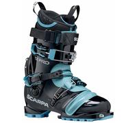 Scarpa - Chaussures de télémark - TX Pro W Black Polar Blue pour Femme en Aluminium - Taille 24 - Noir Noir 24