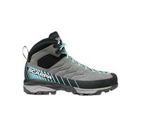 Scarpa - Chaussures de trekking en GORE-TEX® ePE - Mescalito Trek 2 GTX W Midgray Aqua pour Femme - Taille 38.5 - Bleu Bleu 38.5
