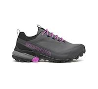 Scarpa Chaussures Ribelle Cross 2 GTX pour Femme - Chaussures de randonnée légères et imperméables Gore-Tex pour la randonnée et Le Trekking, Gris foncé/Violet, 8.5-9