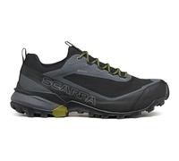 Scarpa Chaussures Ribelle Cross 2 GTX pour Homme - Chaussures de Trail légères et imperméables Gore-Tex pour la randonnée et Le Trekking, Noir/Olive, 12-12.5