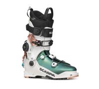 Scarpa - F1 RS Wmn - Chaussures ski de randonnée femme White Green Rainbow - 23.5 (37.5)
