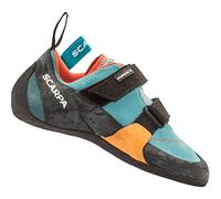 Scarpa Femme Force V WMN Chaussons d'escalade, Icefall-Mandarin Red Ed, 40 EU