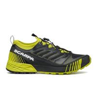 SCARPA Mixte 33071-351 Rebelle Run Chaussures de Trail de Course, Noir Citron, 42 EU