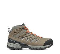 SCARPA Moraine Mid WP Bottes imperméables et respirantes pour la randonnée et la randonnée, Marron fossile, 42 EU