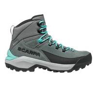 Scarpa Bottes Mustang TRK GORE-TEX gris fumée bleu turquoise femme 38