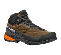 Scarpa - Chaussures d'approche en GORE-TEX - Rapid XT Mid GTX M Caribou Rust Orange pour Homme en Cuir - Taille 45.5 - Marron Marron 45.5