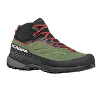 Scarpa - Chaussures d'approche en GORE-TEX - Rapid XT Mid GTX W Birch Coral pour Femme en Cuir - Taille 40.5 - Vert Vert 40.5