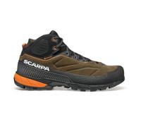Scarpa - Chaussures d'approche en GORE-TEX - Rapid XT Mid GTX M Caribou Rust Orange pour Homme en Cuir - Taille 41 - Marron Marron 41