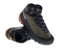 Scarpa - Chaussures d'approche en GORE-TEX - Rapid XT Mid GTX M Caribou Rust Orange pour Homme en Cuir - Taille 42 - Marron Marron 42