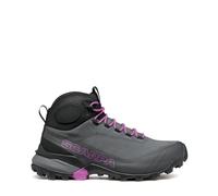 SCARPA Rebelle Cross 2 Mid GTX Wmn, Bottes de randonnée pour femme, Gris foncé violet, 40.5 EU