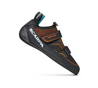 Scarpa Reflex V, Chaussures d'escalade pour Homme, Noir (Black Flame Ffx), 42.5 EU