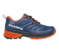 Scarpa Rush Kid GTX Chaussures de Trail Running Unisexe Enfant - Bleu - Bleu (Blue Fiesta Gore Tex Free Dome Kid), 30 EU EU