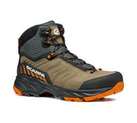SCARPA Rush Trek Gore-tex - Homme - Noir / Marron / Orange - taille 41 1/2- modèle 2024