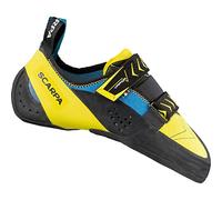 Scarpa Vapor V Chaussures d'escalade pour Homme, Bleu/Jaune (Ocean Yellow FR), 43 EU