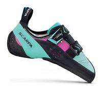 Scarpa Vapor V WMN, Chaussures d'escalade pour Femme - Multicolore - Bleu (Dahlia Aqua Frw), 41 EU EU