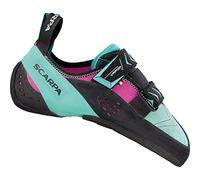 Chaussons d'escalade Scarpa Vapor V bleu rose femme - 38