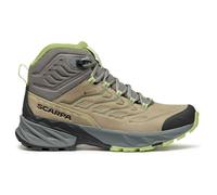 Scarpa - Chaussures de randonnée journée en GORE-TEX - Rush 2 Pro Mid GTX W Sage Aloe pour Femme en Cuir - Taille 37,5 - Beige Beige 37,5