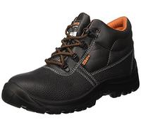 SCARPE ANTINFORTUNISTICHE ALTE BETA. NERE IN PELLE. MISURA 42 (007612)