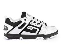 Scarpe Comanche White Black White Leather Skate Hip hop-EU 42
