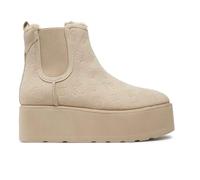 Scarpe donna Guess stivaletto Jilaine ecopelle scamosciata nude D25GU31 FLFJILFAL10 38